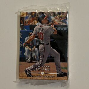 2008 Atlanta Braves Upper Deck Trading Cards Set NEW/SEALED